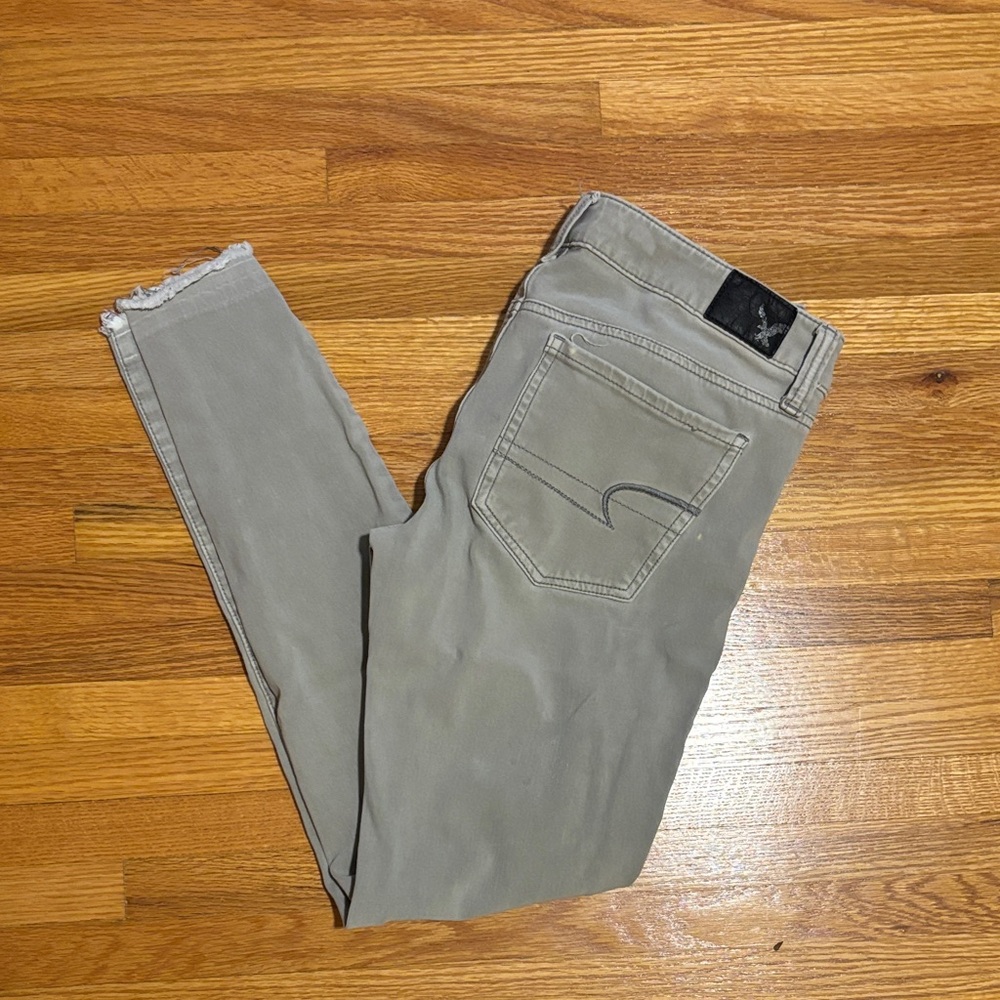 American Eagle Gray Jeggings